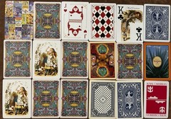 Alice in Wonderland Single Swap Playing Cards -Lot of 18 Cards Themed