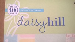 Daisy Hill Newborn Baby Cardstock Stickers Scrapbook Embellishments Paper Crafts