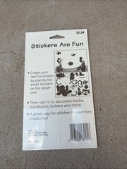Sealed Vintage American Greetings Stickers Miniature Build a House Activity
