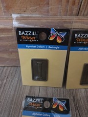 Dazzles Hot Off The Press Metal Monogram Charm Token Lot (7 Packages