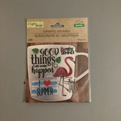 Flamingo Sticker Assortment- 4 Sheets