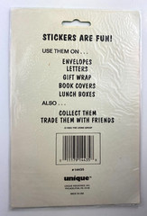 Barney Purple Dinosaur VTG Unique Brand Stickers 4 Sheets 1993 USA Made Sealed