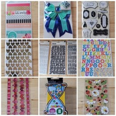 Various Brands SCRAPBOOK ACCESSORIES Embellishments YOU CHOOSE Lot of 3 Packs