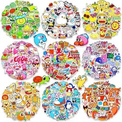 600 Pack Cute Waterproof Vinyl Stickers for Kids – Bulk Set for Water Bottles