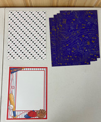 School, Sports, & Music Scrapbook Crafting Kit – Paper, Die Cuts, Stickers