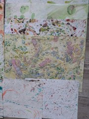 23 Piece Handmade Artisan Paper For Scrapbooking, Card Making, Junk Journals
