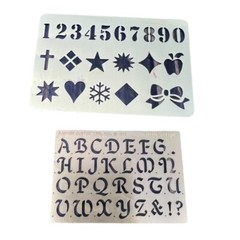 Craft Lot Tags Brass Stencil Kits Scrapbooking Card Making Embellishments 90s