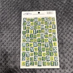 Huge Alphabet Sticker Lot Scrapbooking Letters Numbers Bundle