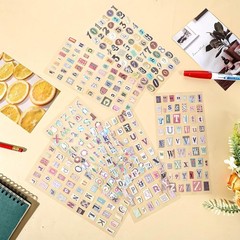 1034 Pcs Magazine Letter Stickers Alphabet Stickers for Scrapbooking