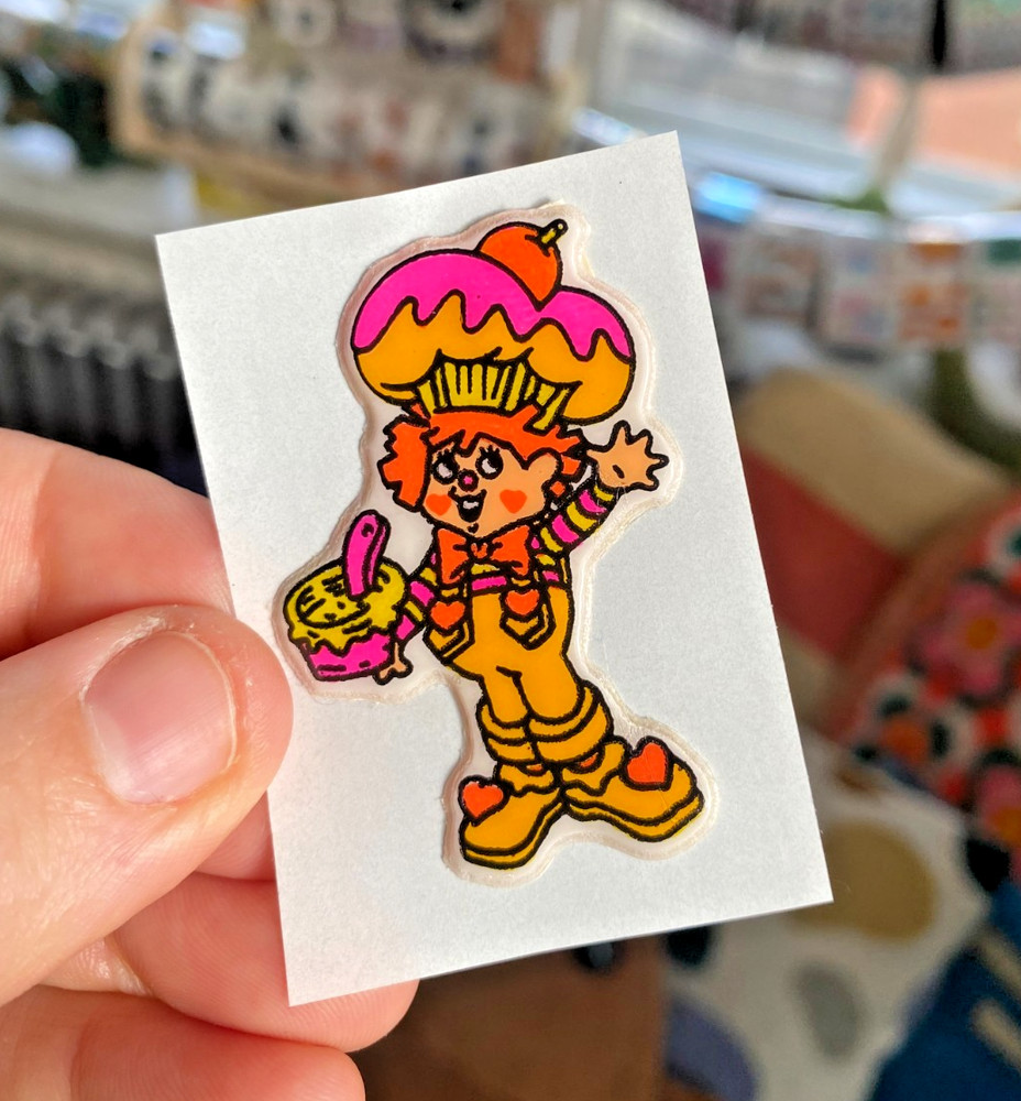 Vintage Assorted Puffy 80s Stickers Used, Restored (READ): You Choose!