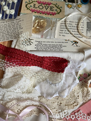 Junk Journal Craft Supplies Most Vintage Photos Trim Ribbon Ephemera Button Plus