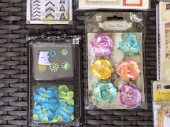 PRIMA LOT~12 Pks.~Chalk Edgers-Flowers-Sticker-Notecards-Bling-Wood Embell.~NEW