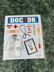 JOLEE’S BOUTIQUE STICKERS AND OTHERS NEW SEALED DOCTOR ITALY WINE THEME DETAIL