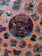 Disney Epoxy Prism Sticker Sheet Pack TOKYO DISNEYLAND DISNEYSEA JAPAN Halloween