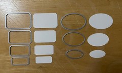 Cutting dies for Frame & edgers, Bows, Scrolls, Popouts