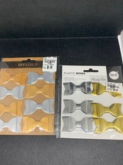 Lot of 9 NIP Bows for Card Making Scrapbooking Crafts Various Brands Sizes