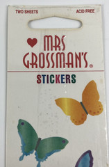 Mrs. Grossman’s Sea Creatures Stickers 3 Sheets & Dragonfly 2 Sheets NIP VTG 90s