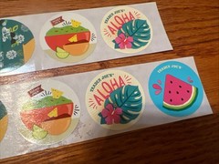 12 Trader Joes Summer Stickers