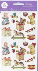 Vintage Toys Michel Studio Gifted Stickers