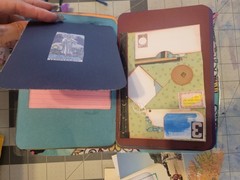 Handmade Junk Journal, Miniature Junk Journal And HUGE Ephemera & Handmade Lot