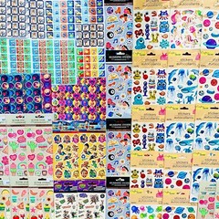 Huge Lot Stickers Kit Set Planner Craft Scrapbook Variety Of Themes | 1079+ Pcs.