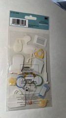 Jolee’s Bringing Baby Home Stork Carseat Diaper Bag Scrapbooking Stickers