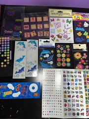 Vintage Scrapbook Stickers Sandylion Recollections Sticko Suzy Zoo Lot Of 16 NEW