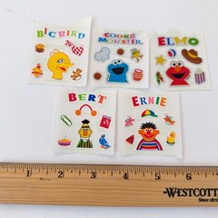 Vintage Sandylion Stickers Big Bird Elmo Ernie Bert Sesame Street Bundle Sticker