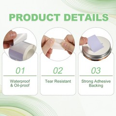 230 Pcs Thermal Sticker Paper, 1.6×1.2″ Square Thermal Printer Label, Purple