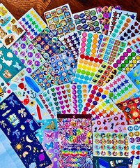 Random Lot Stickers Planner Craft Scrapbook Variety Themes All Themes | 979pcs
