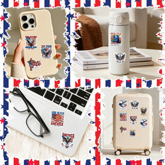 250 Anniversary USA Stickers – 20 Pcs 250Th Patriotic Merchandise | American Fla