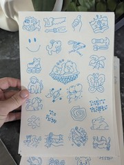 Vintage 80s 90s Color Your Own Stickers Sheets Lot Of 21 Pages Rainbows Bears
