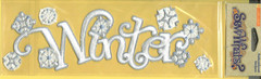 Winter Snow Snowflakes Cold Season Sticko Sew Whats Embroidery Title Stickers