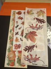 Scrapbooking Halloween Fall Mixed Lot