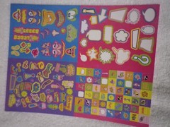 Lot of 26 Sheets Miscellaneous scrapbook Stickers embellishments scissors READ