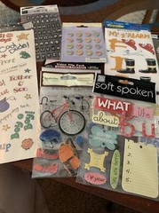 soft spoken stickers 9 pks assorted stickers & brands scrapbooking