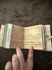 Handmade Junk Journal Mini Brown “Enjoy Your Life” #0774
