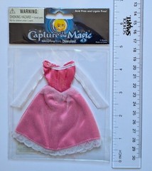 Princess Aurora Gown Dress Disney World Capture The Magic Scrapbook Sticker RARE