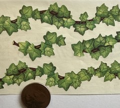 GREEN IVY BORDER Stickers (7pc)Climbing•Plant•Garden •Leaves•Outside•Card Making