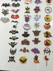 100 Pcs Halloween Stickers Scary Spooky Trick R Treat Sticker Kids Boys Girls