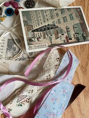 Junk Journal Craft Supplies Most Vintage Photos Trim Ribbon Ephemera Button Plus