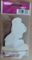 Disney EK Success Jolees Dimensional Sticker ~ Belle Portrait Scrapbooking NEW