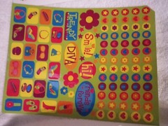 Lot of 26 Sheets Miscellaneous scrapbook Stickers embellishments scissors READ