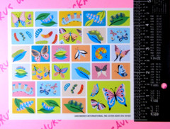 Butterflies & Insects Small Sticker Sheet