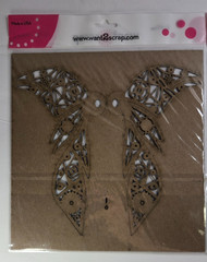 NEW Want 2 Scrap Steampunk Fairy Wings Candy Rosenberg Designs Scrapbooking