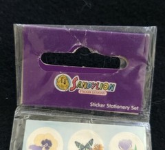 Sandylion Butterfly Micro Sticker Stationery Set, 2003, 1 Sheet