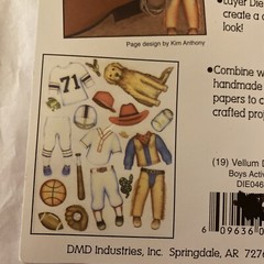 Paper Reflections Vellum Die Cuts Scrapbooking Decorations Lot Of 3 BRAND NEW