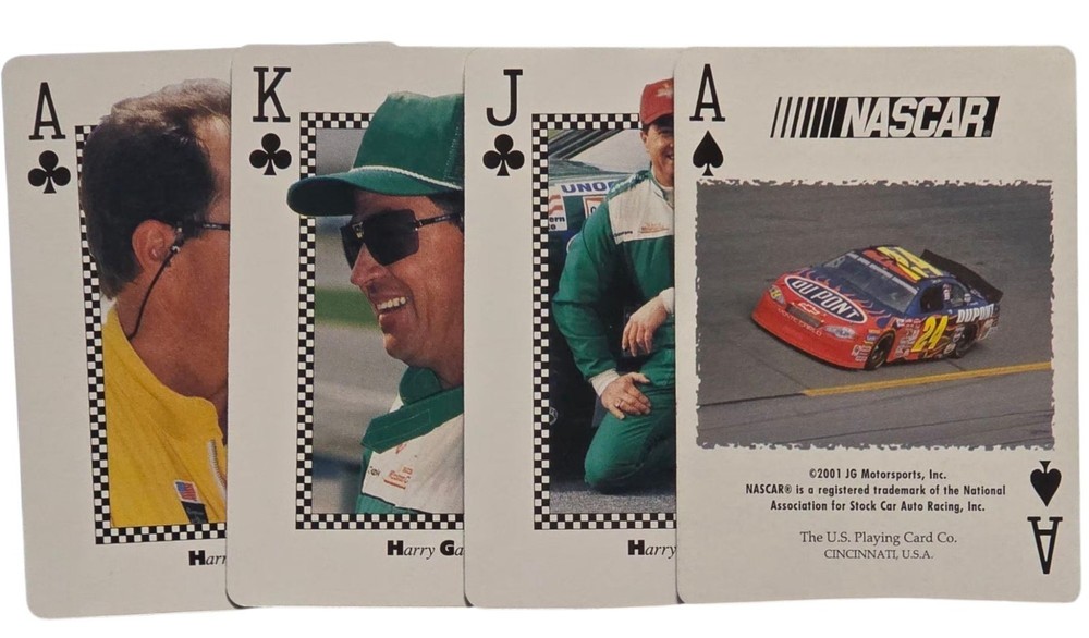 Team NASCAR Harry Gant Driver Winner Scrapbook Decor Card Collage Making Crafts