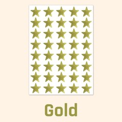 Adhesive Gold Foil Star Stickers – 4000 Pack, 0.6