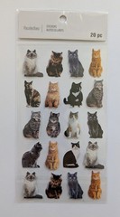 Cats Kittens Pets Different Breeds Cat Themed Scrapbook Stickers Recollections